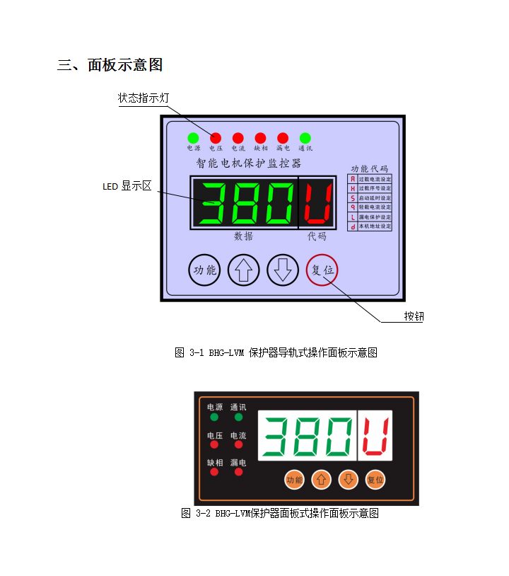 BHG-LVM智能電機(jī)保護(hù)器
